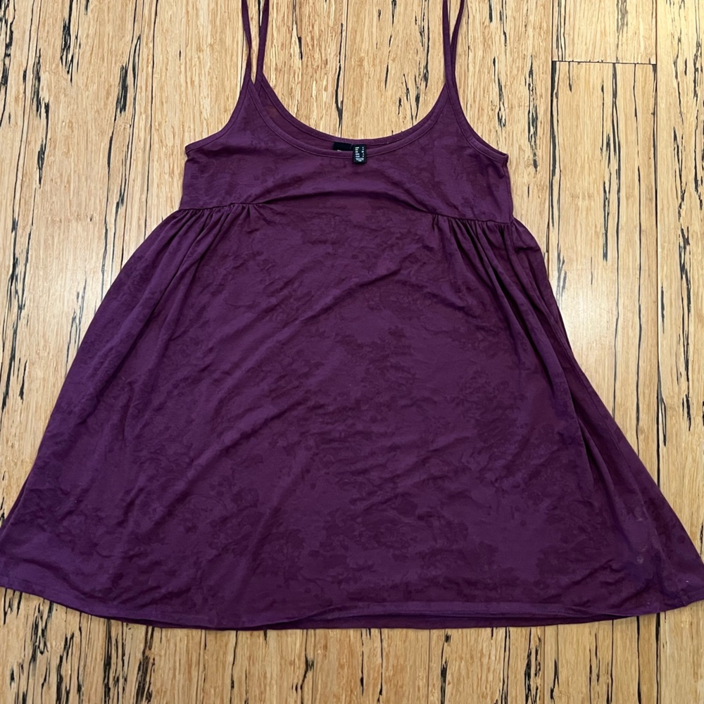 💜 Insight size 4 sheer floral print dress tunic